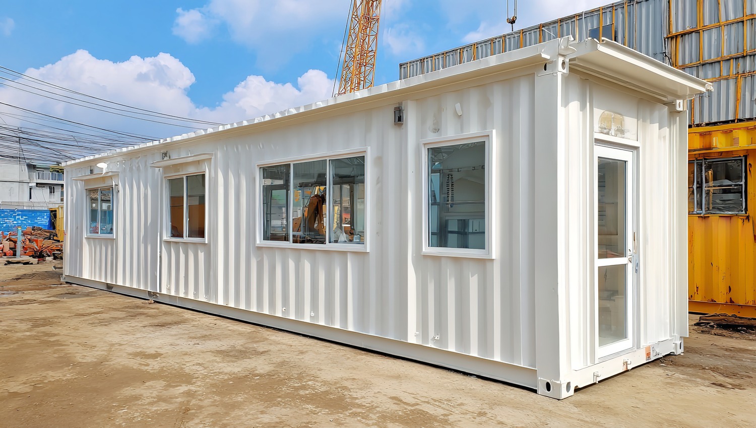 Moderne Lösungen für Baustellen und Betriebe: Die Vorteile von Sozialcontainern